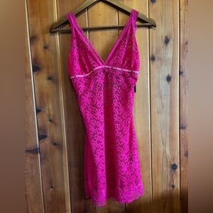 BEBE INTIMATES negligee/lingerie slip dress